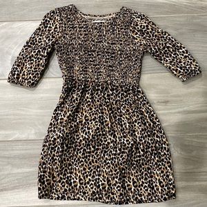 Old Navy leopard dress